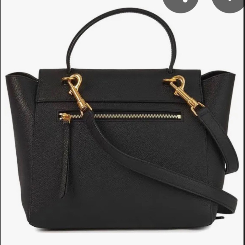 🤩💕💕 Gorgeous Celine Grained Calfskin Belt Bag in Black - Picture 3 of 7